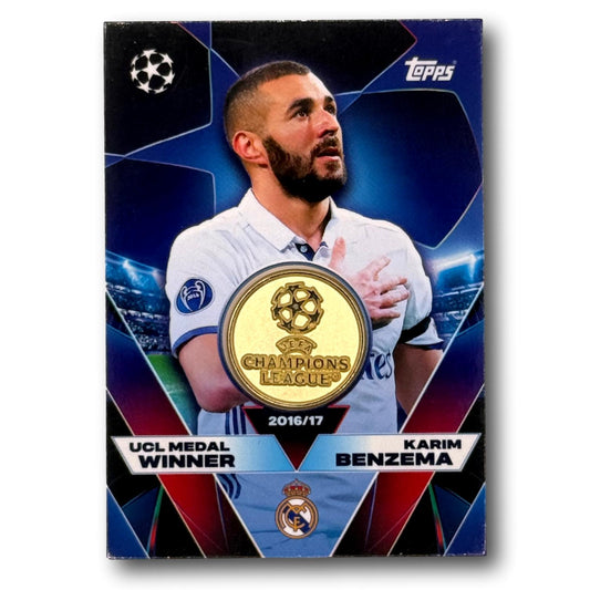 Topps Match Attax 2025/26 - UCL Medal Winner Relic - Karim Benzema