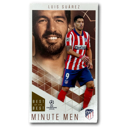 Topps UEFA Best of the Best 2020/21 - Minute Men - Luis Suárez