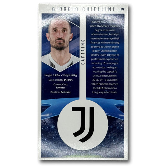 Topps UEFA Best of the Best 2020/21 - Captains - Giorgio Chiellini