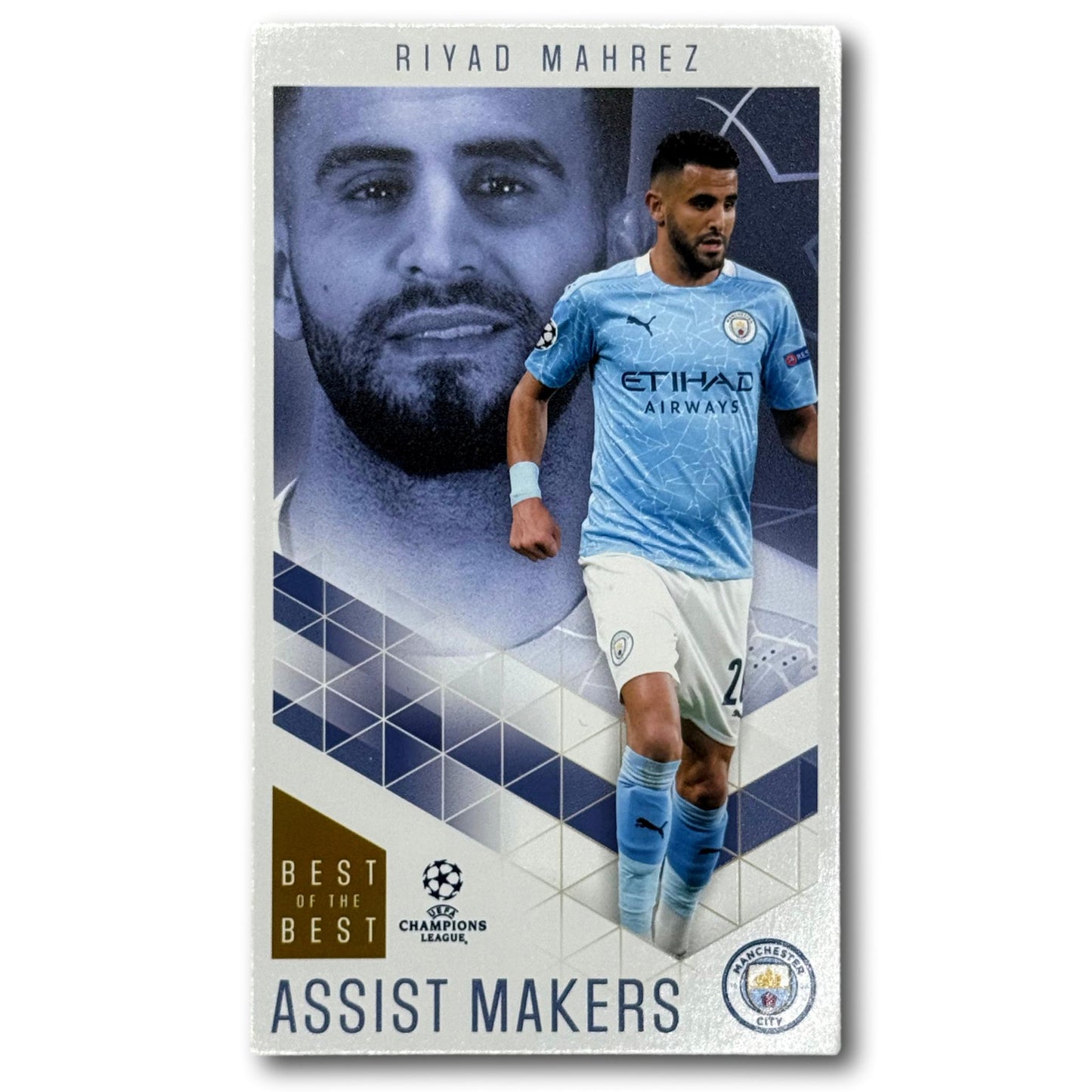 Topps UEFA Best of the Best 2020/21 - Assist Makers - Riyad Mahrez
