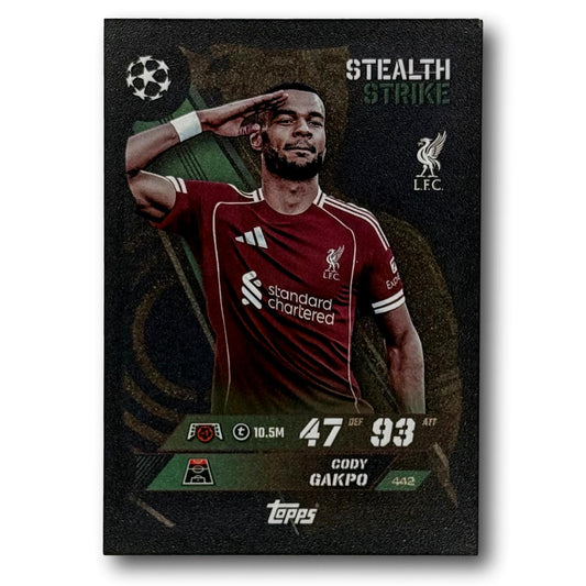 Topps Match Attax 2025/26 - Stealth Strike - Cody Gakpo