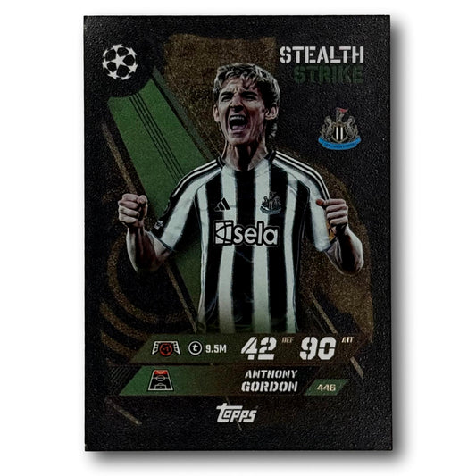 Topps Match Attax 2025/26 - Stealth Strike - Anthony Gordon