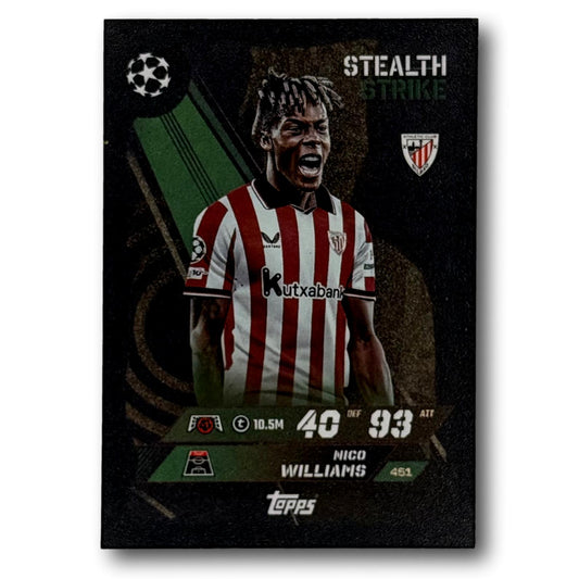Topps Match Attax 2025/26 - Stealth Strike - Nico Williams