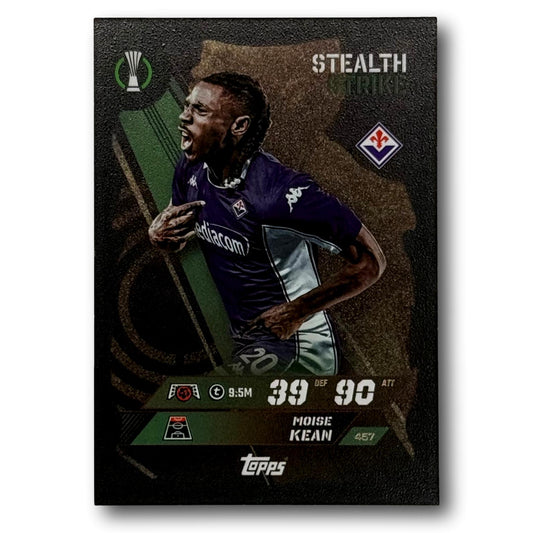 Topps Match Attax 2025/26 - Stealth Strike - Moise Kean