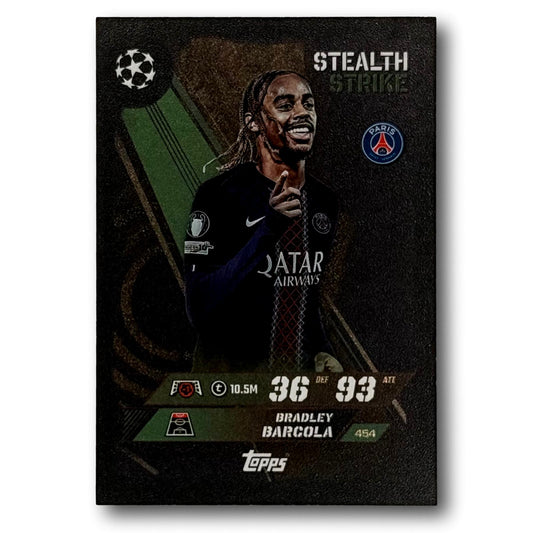 Topps Match Attax 2025/26 - Stealth Strike - Bradley Barcola