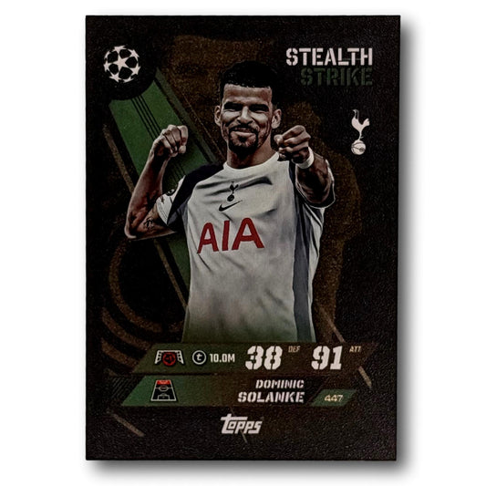 Topps Match Attax 2025/26 - Stealth Strike - Dominic Solanke