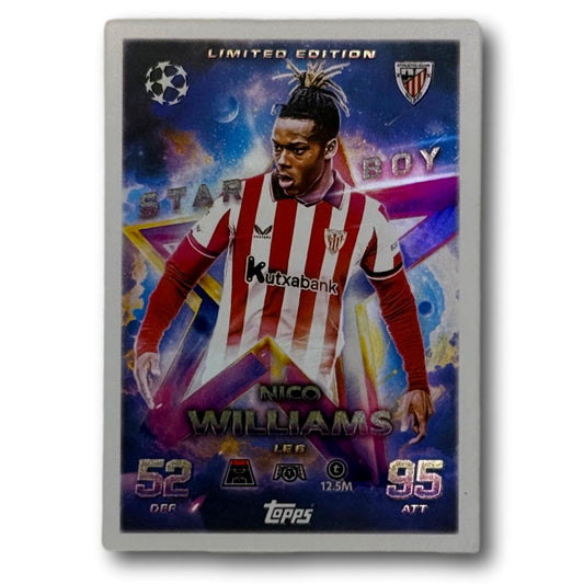 Topps Match Attax 2025/26 - Star Boy Limited Edition - Nico Williams