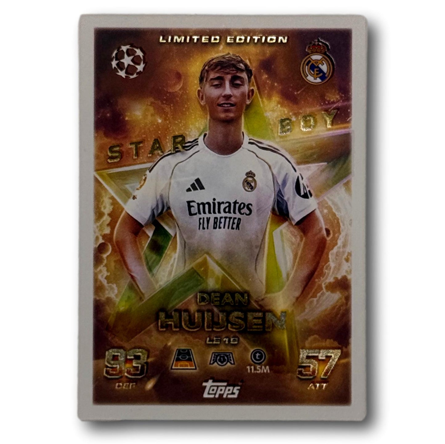 Topps Match Attax 2025/26 - Star Boy Limited Edition - Dean Huijsen