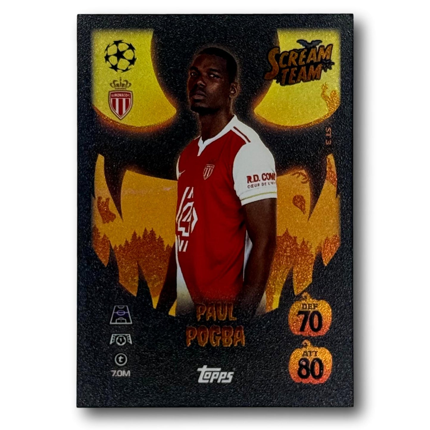 Topps Match Attax 2025/26 - Édition limitée Scream Team - Paul Pogba