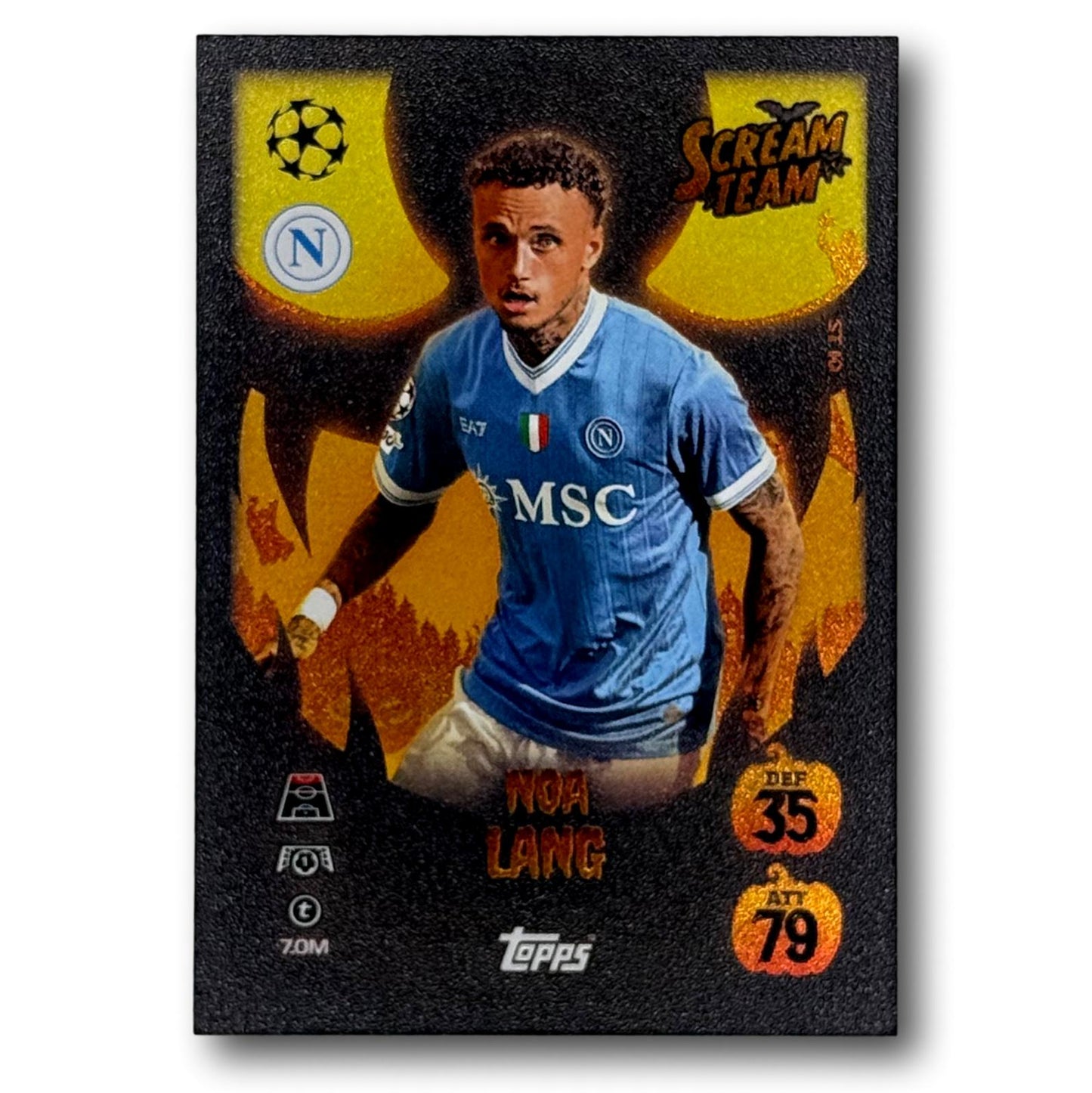 Topps Match Attax 2025/26 - Édition limitée Scream Team - Noa Lang