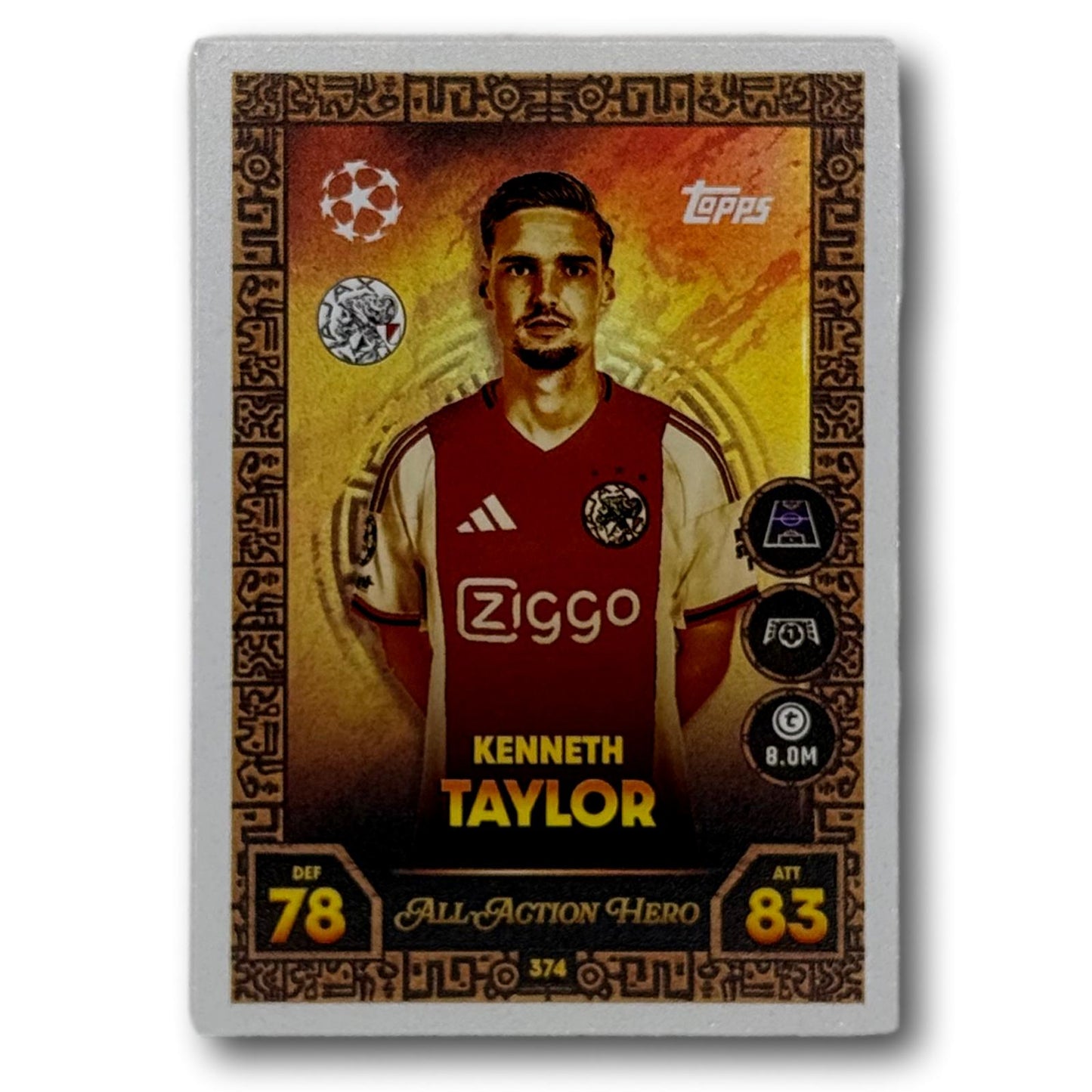 Topps Match Attax 2025/26 - Héros de l'action - Kenneth Taylor