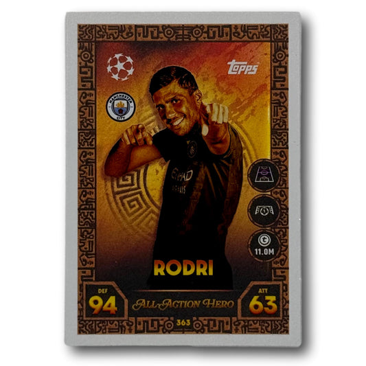 Topps Match Attax 2025/26 - All Action Hero - Rodri