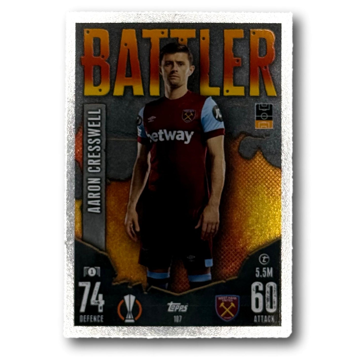 Topps Match Attax 2023/24 - Combattant - Aaron Cresswell