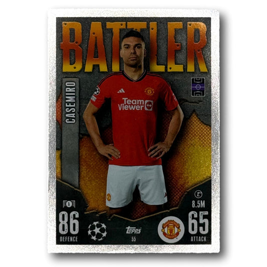Topps Match Attax 2023/24- Battler - Casemiro