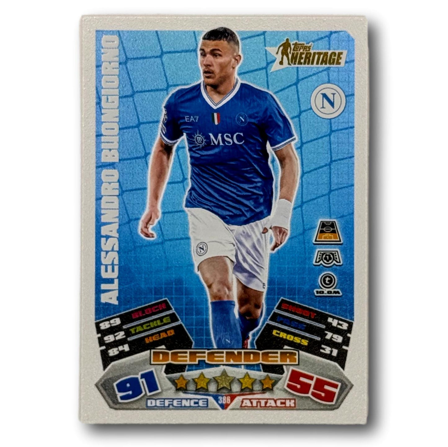 Topps Match Attax 2025/26 - Défenseur - Alessandro Buongiorno