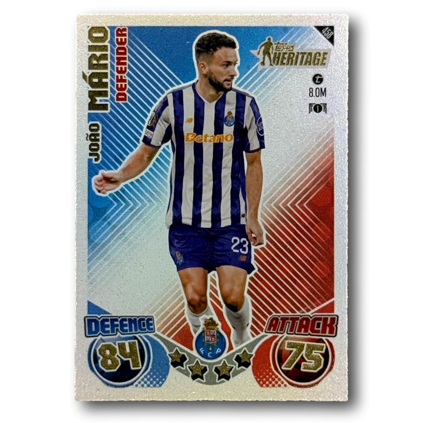 Topps Match Attax 2025/26 - Défenseur - João Mário