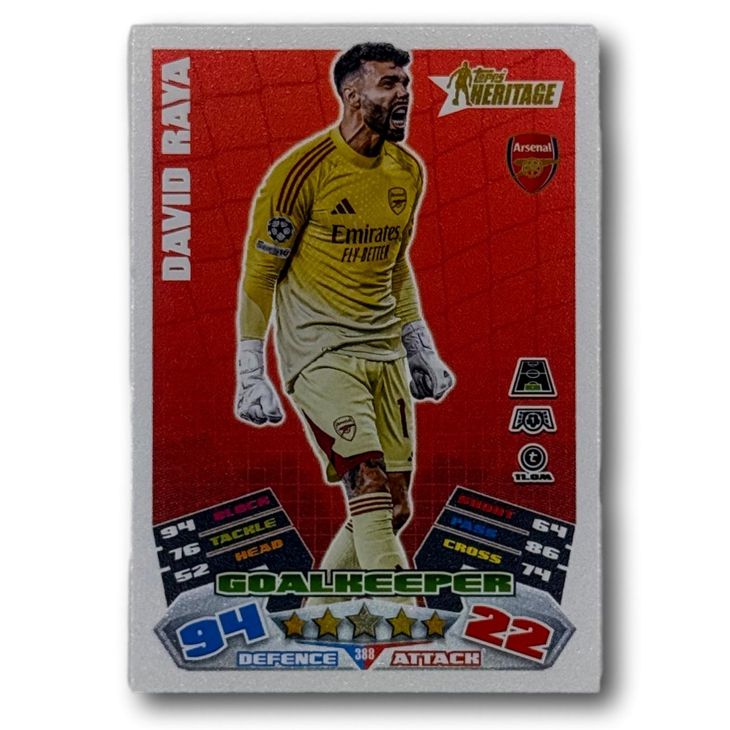 Topps Match Attax 2025/26 - Gardien de but - David Raya