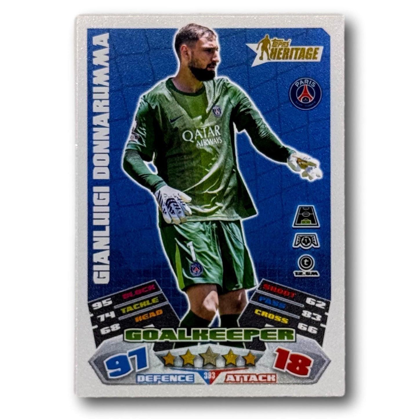 Carte Topps Match Attax 2025/26 - Gardien de but - Gianluigi Donnarumma