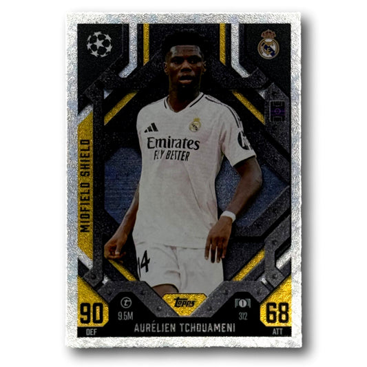 Topps Match Attax 2024/25 - Midfield Shield - Aurélien Tchouaméni