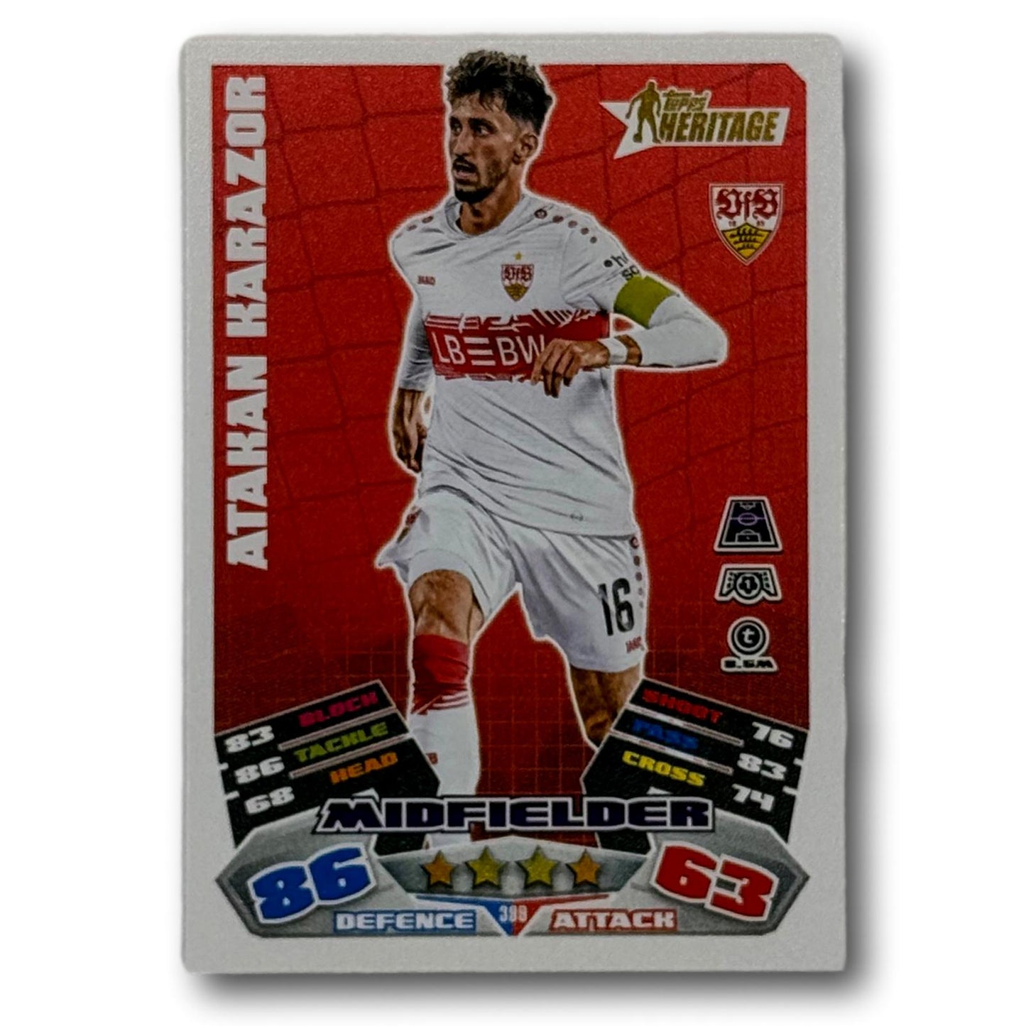 Topps Match Attax 2025/26 - Milieu de terrain - Atakan Karazor