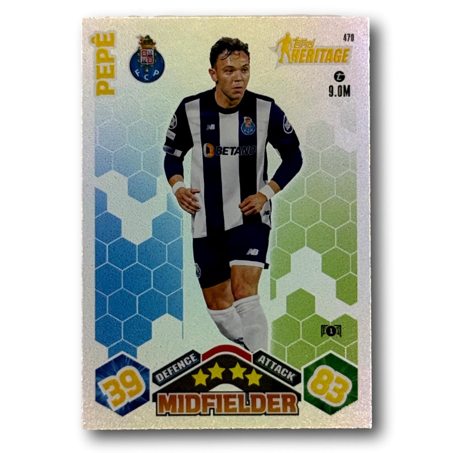 Topps Match Attax 2023/24 - Milieu de terrain - Pepê