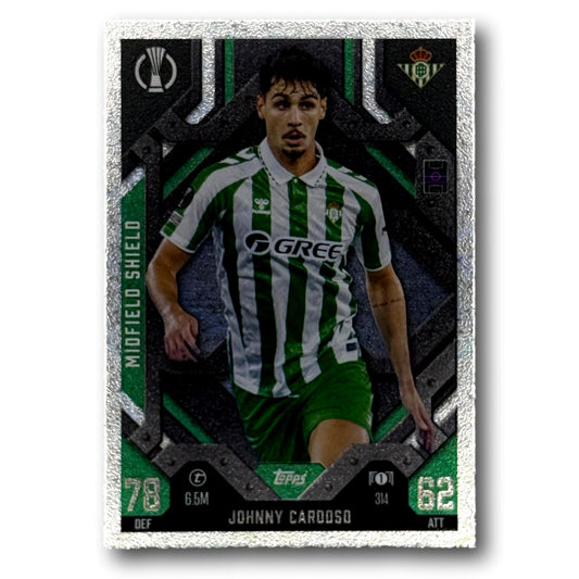 Topps Match Attax 2024/25 - Midfield Shield - Johnny Cardoso