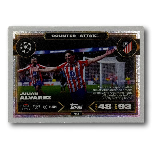Topps Match Attax 2025/26 - Counter Attax - Julian Alvarez