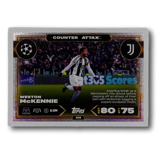 Topps Match Attax 2025/26 - Counter Attax - Weston McKennie