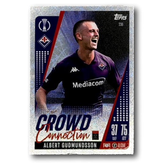 Topps Match Attax 2024/25 - Crowd Connection - Albert Gudmundsson