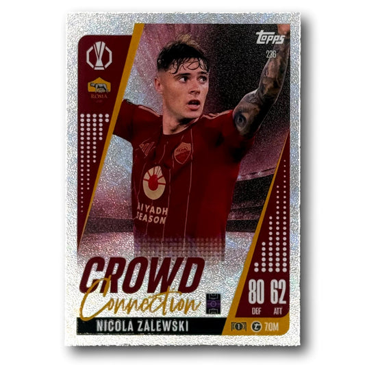 Topps Match Attax 2024/25 - Crowd Connection - Nicola Zalewski