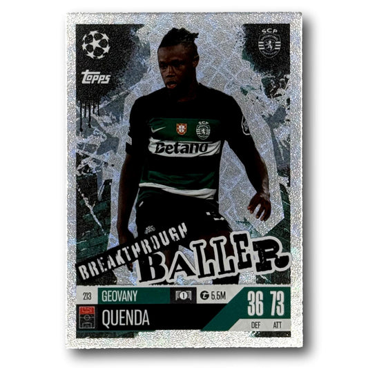 Topps Match Attax 2024/25 - Breakthrough Baller - Geovany Quenda