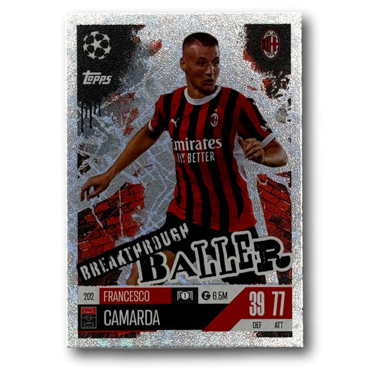 Topps Match Attax 2024/25 - Breakthrough Baller - Francesco Camarda