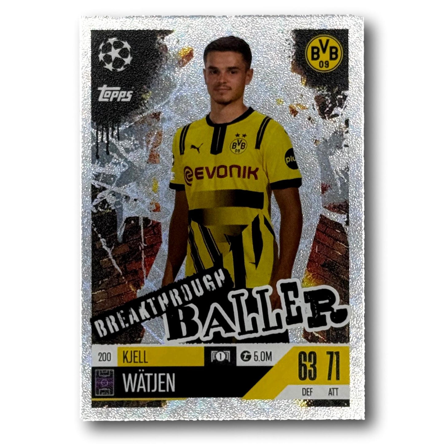 Topps Match Attax 2024/25 - Balleur révolutionnaire - Kjell Wätjen