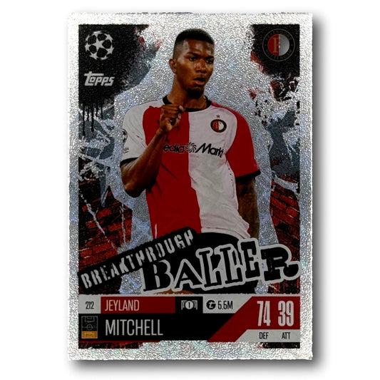 Topps Match Attax 2024/25 - Breakthrough Baller - Jeyland Mitchell
