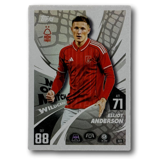 Topps Match Attax 2025/26 - Man of the Match - Elliot Anderson