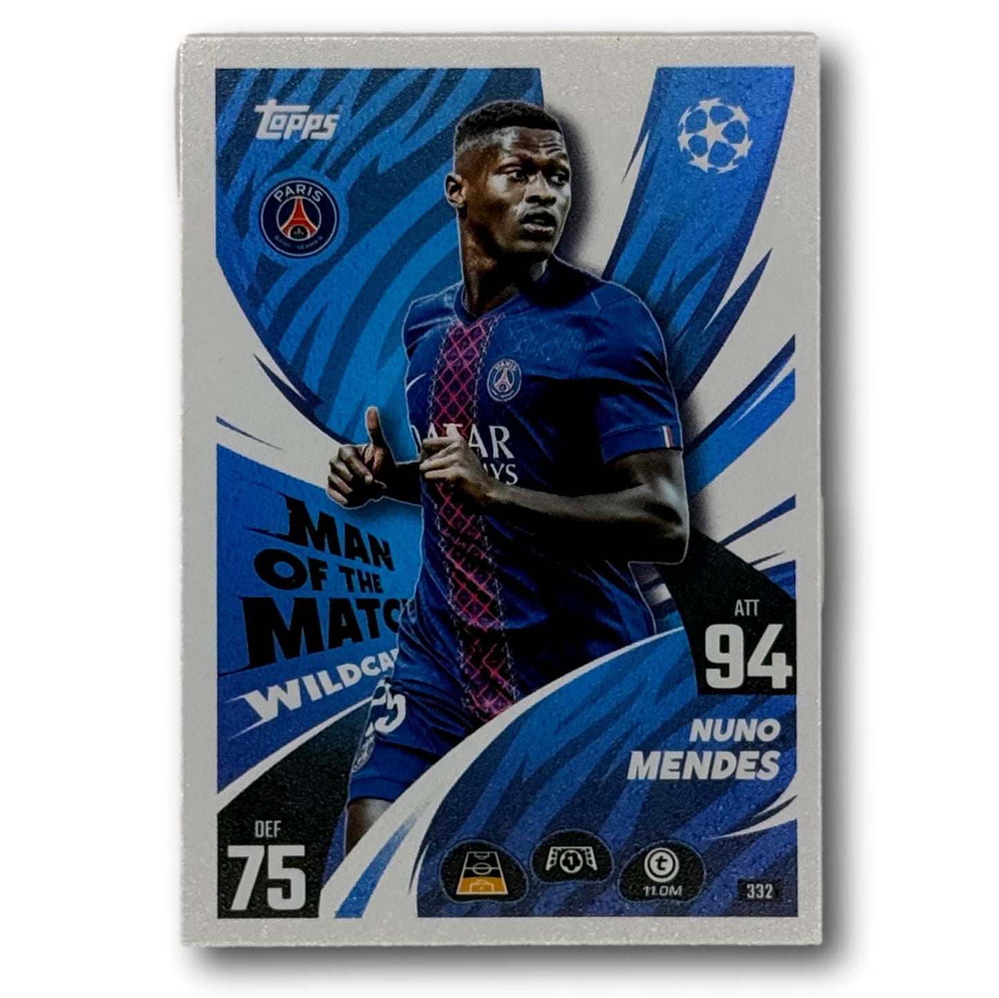 Topps Match Attax 2025/26 - Man of the Match - Nuno Mendes