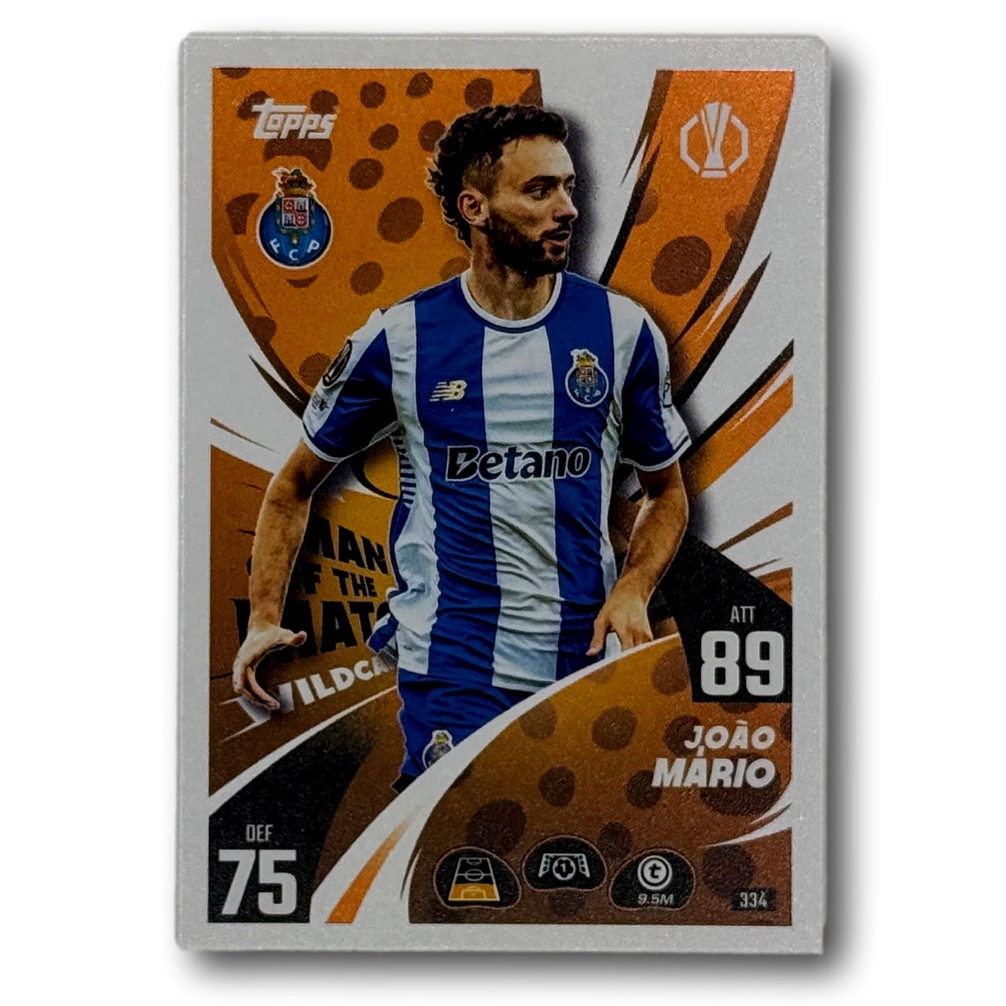Topps Match Attax 2025/26 - Homme du match - João Mario