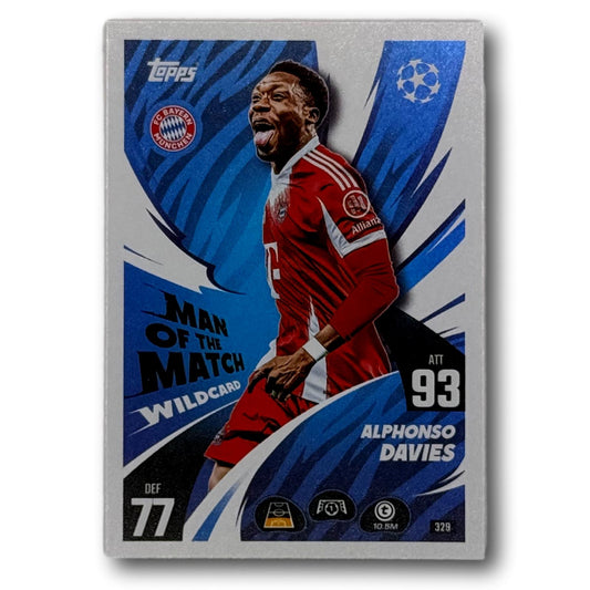 Topps Match Attax 2025/26 - Man of the Match - Alphonso Davies