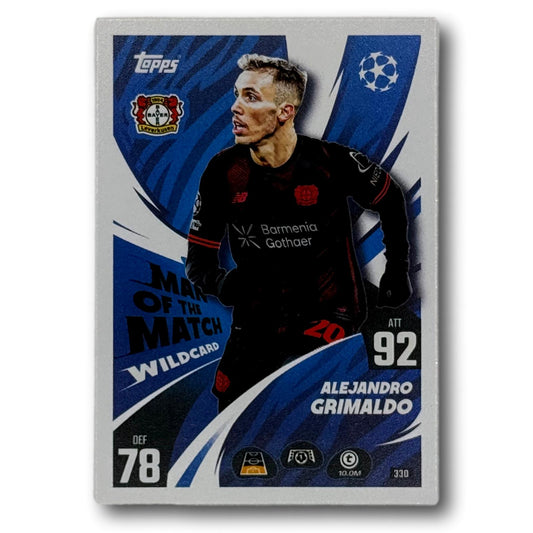 Topps Match Attax 2025/26 - Man of the Match - Alejandro Grimaldo
