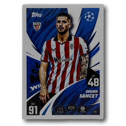 Topps Match Attax 2025/26 - Man of the Match - Oihan Sancet