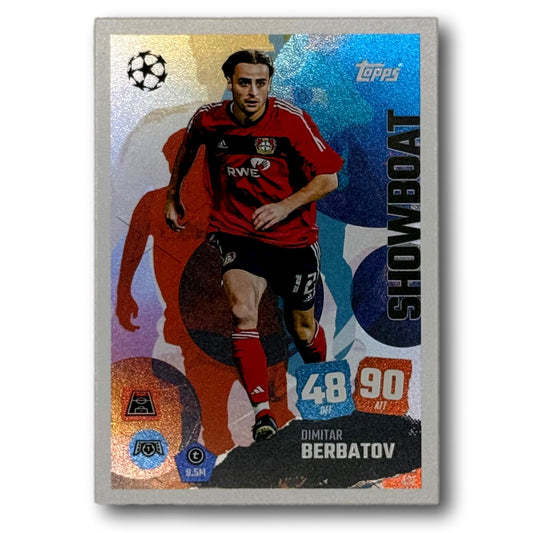 Topps Match Attax 2025/26 - Showboat - Dimitar Berbatov