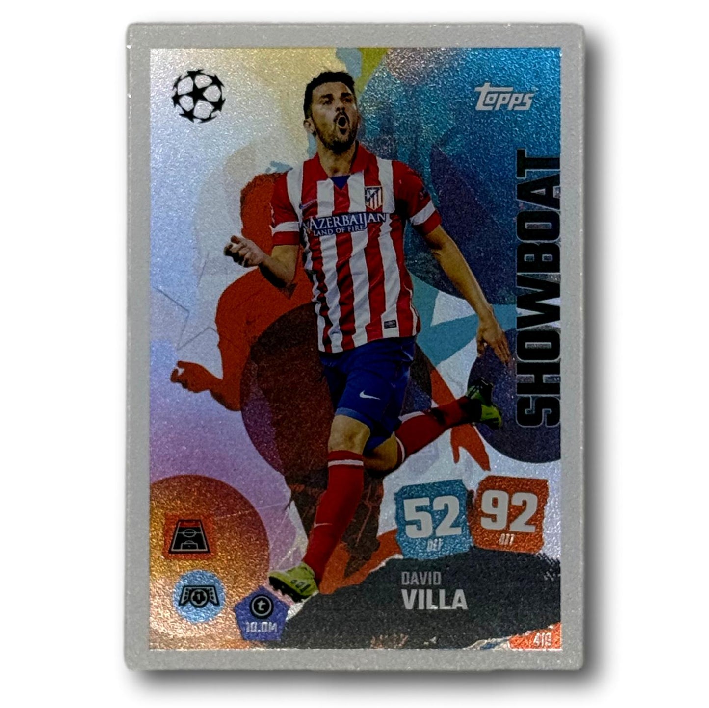 Topps Match Attax 2025/26 - Showboat - David Villa