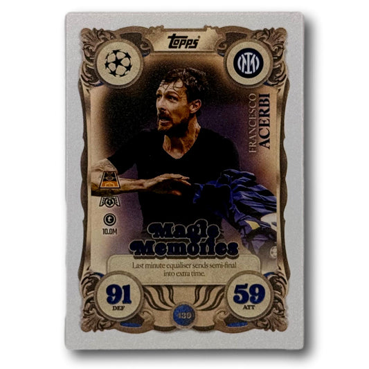 Topps Match Attax 2025/26 - Magic Memories - Francesco Acerbi