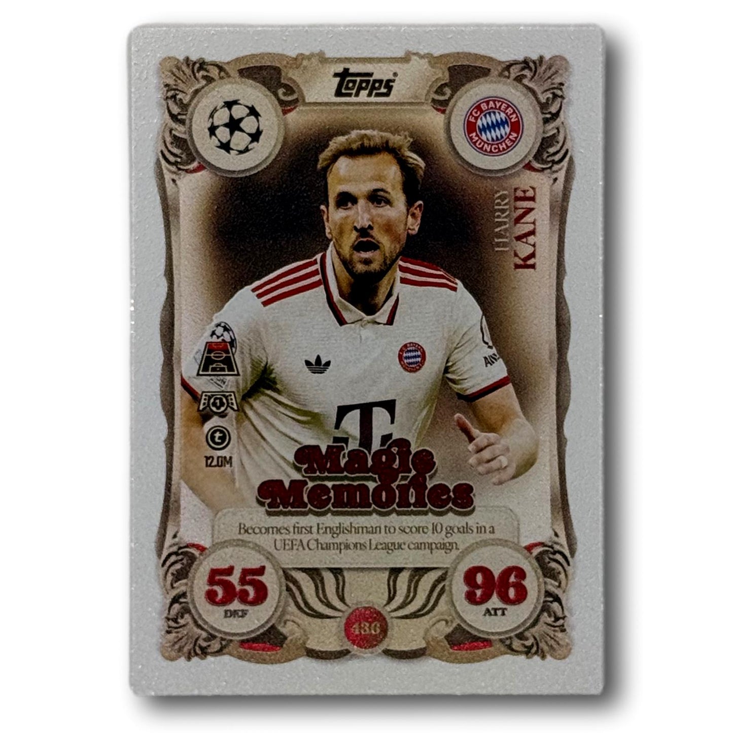 Topps Match Attax 2025/26 - Souvenirs magiques - Harry Kane