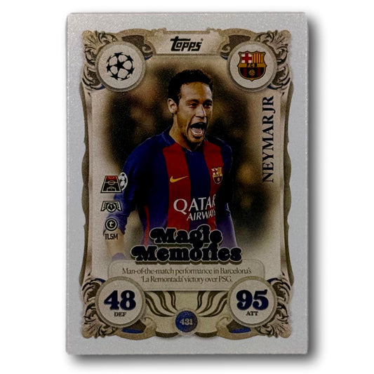 Topps Match Attax 2025/26 - Magic Memories - Neymar Jr