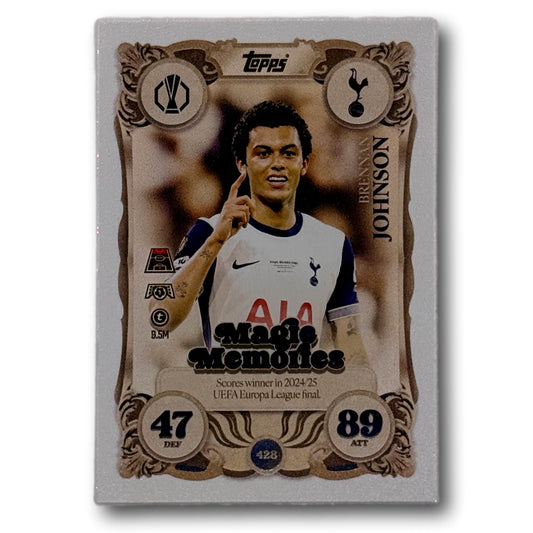 Topps Match Attax 2025/26 - Magic Memories - Brennan Johnson