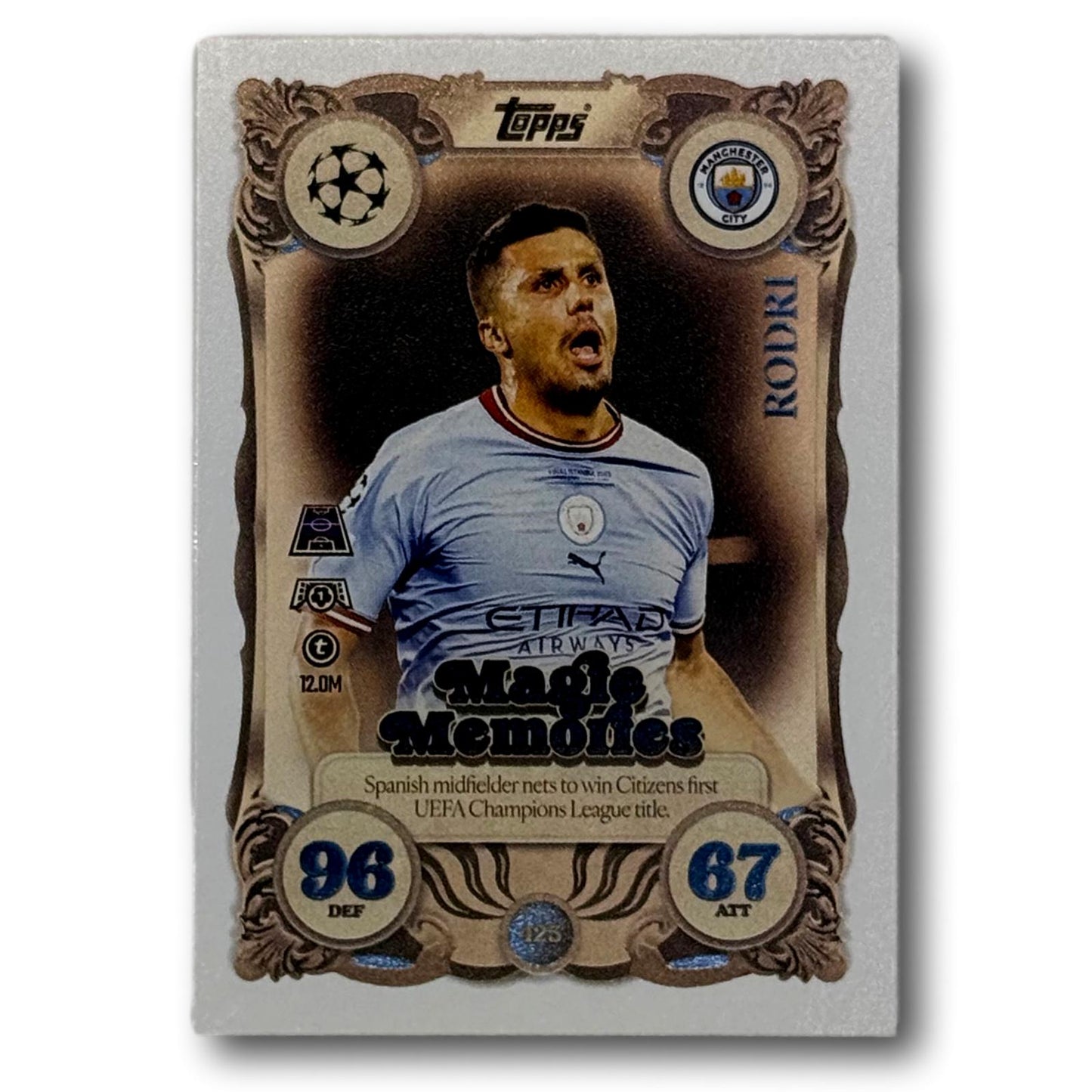 Topps Match Attax 2025/26 - Souvenirs Magiques - Rodri