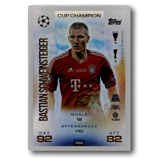 Topps Match Attax 2025/26 - Cup Champion - Bastian Schweinsteiger