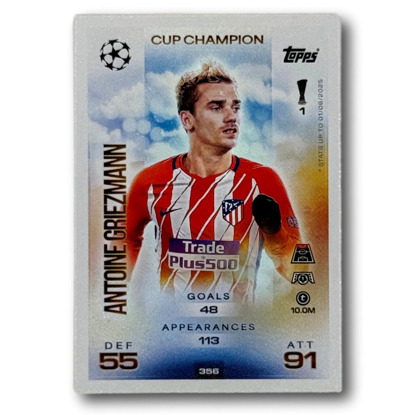 Topps Match Attax 2025/26 - Champion de la Coupe - Antoine Griezmann