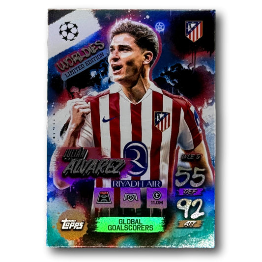 Topps Match Attax 2025/26 - Worldies - Julian Alvarez